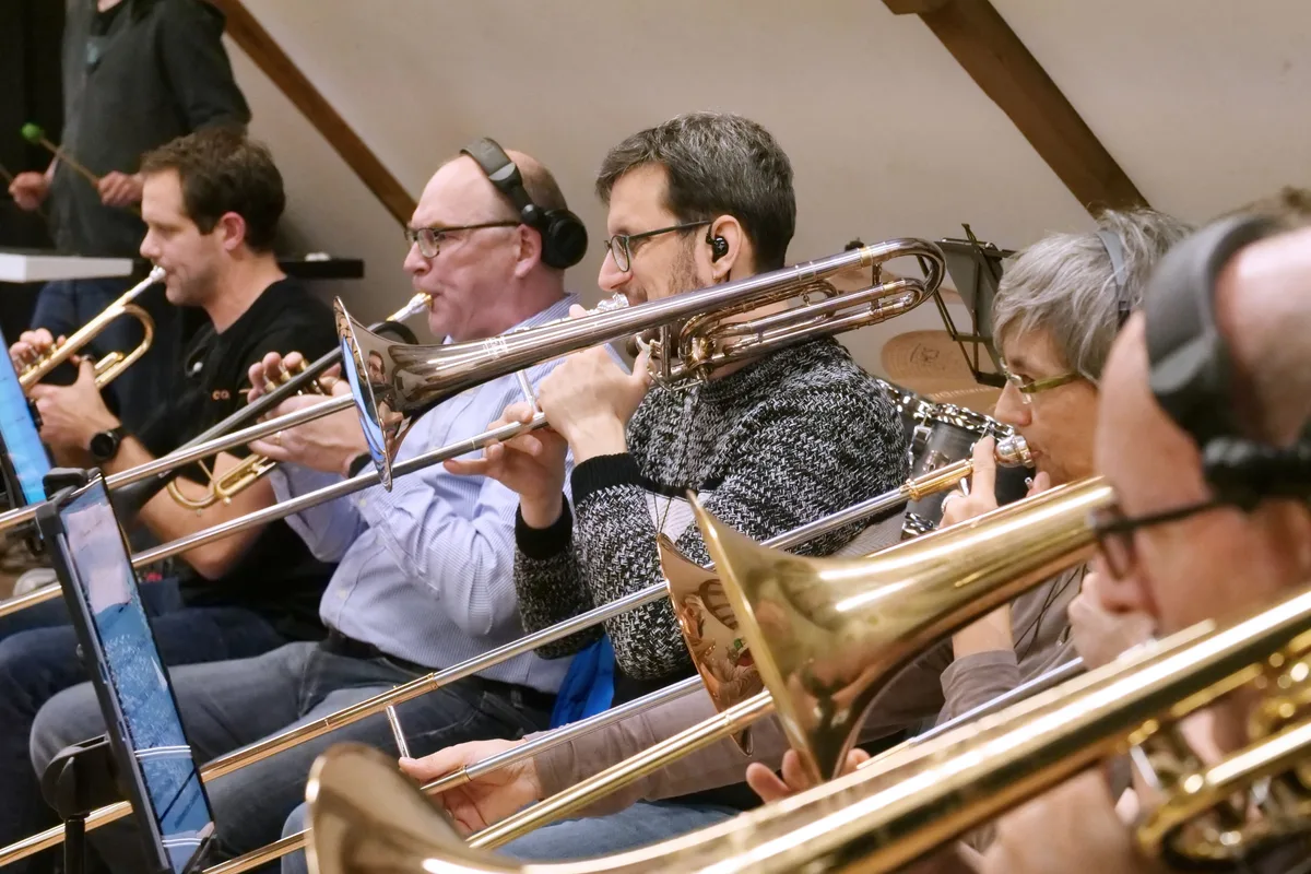 Proben von «Dancephony» in der Oberen Mühle in Dübendorf.